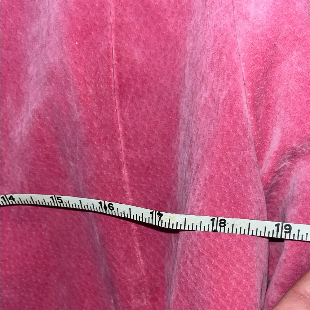 Live a Little Pink leather Trench Coat - Picture 4 of 7